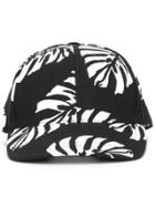 Dolce & Gabbana Tropical Leaf Baseball Cap - Black