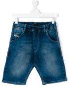 Diesel Kids - Teen Krooley Shorts - Kids - Cotton/polyester - 16 Yrs, Boy's, Blue