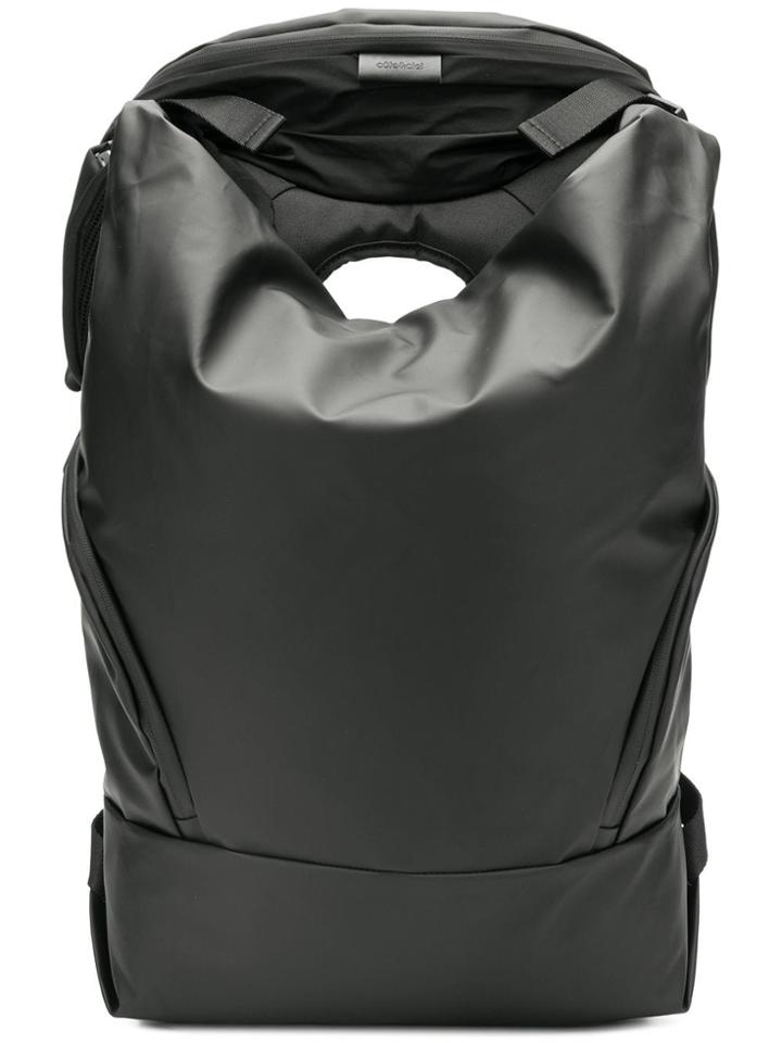 Côte & Ciel Draped Top Backpack - Black
