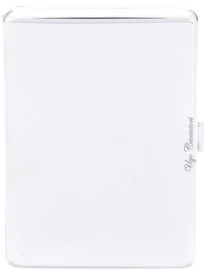 Ugo Cacciatori Smooth Cigarette Case - Metallic