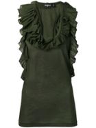 Dsquared2 Ruffle Neck Blouse - Green