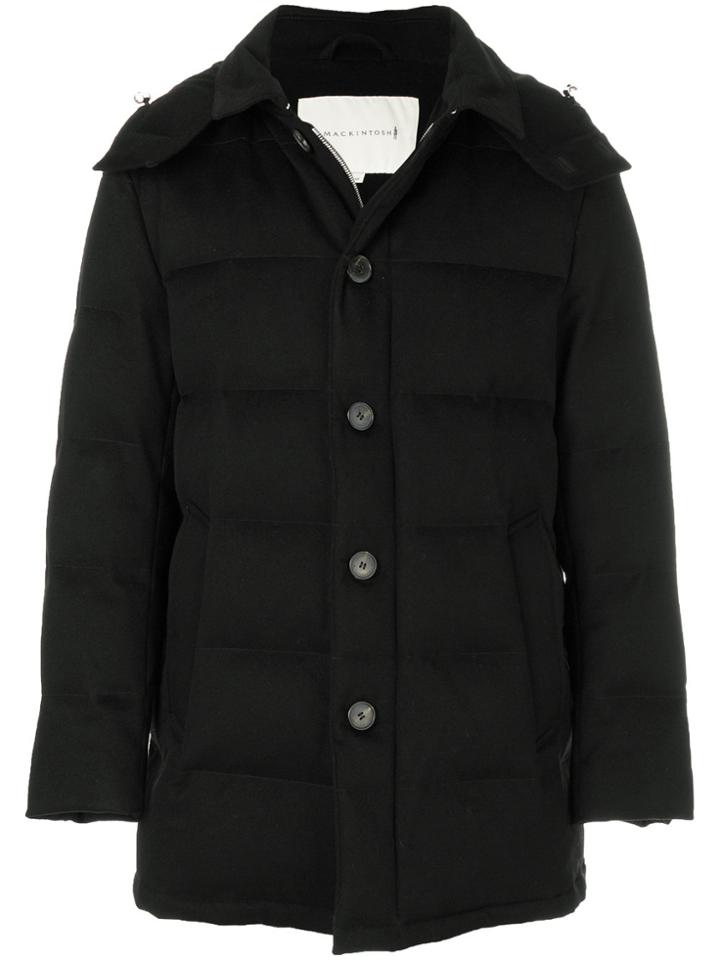 Mackintosh Padded Coat - Black