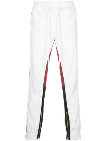 God's Masterful Children Retro Tapered Trousers - White