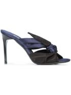 Oscar De La Renta Paige 90mm Mules - Blue