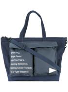 Makavelic Rico Helmet Tote Bag - Blue