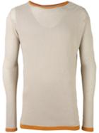 Water Longsleeved T-shirt, Adult Unisex, Size: Medium, Nude/neutrals, Cotton