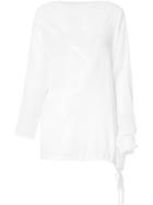 Uma Raquel Davidowicz Diagonal Panels Blouse - White