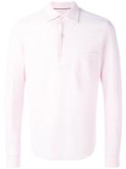 Loro Piana - Plain Shirt - Men - Cotton/spandex/elastane - M, Pink/purple, Cotton/spandex/elastane