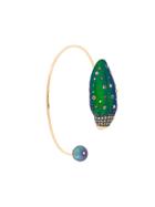 Bibi Van Der Velden Scarab Bangle Bracelet - Metallic