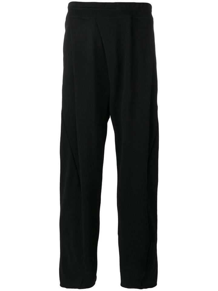 Julius Drop-crotch Trousers, Men's, Size: 2, Black, Cotton