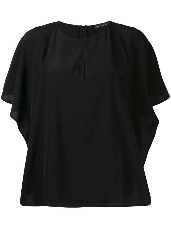 Etro Crepe Top - Black