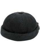 Beton Cire Miki Denim Sailor Cap - Black