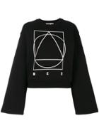 Mcq Alexander Mcqueen Logo Print Sweatshirt - Black