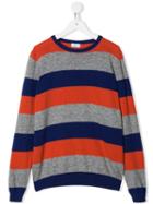 Siola Striped Sweater - Blue