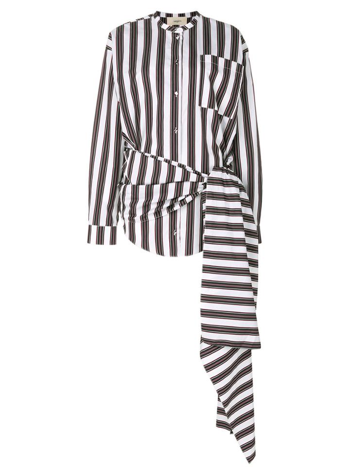 Ports 1961 Tie-detail Shirt - White