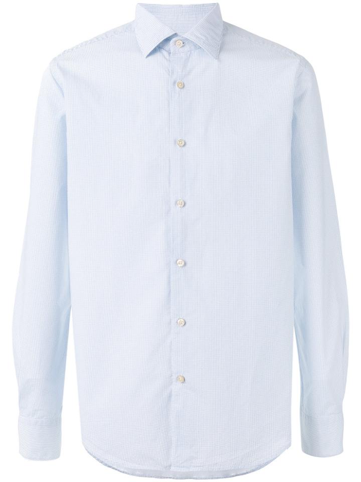 Boss Hugo Boss Curved Hem Shirt - White