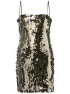 Likely Fitted Sequin-embellished Dress - White