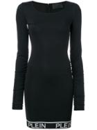 Philipp Plein Fitted Dress - Black