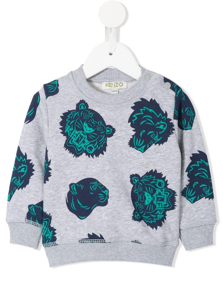 Kenzo Kids Printed Sweatshirt - Grey