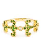 Sabine G 18k Yellow Gold Tsavorite Oona Ring