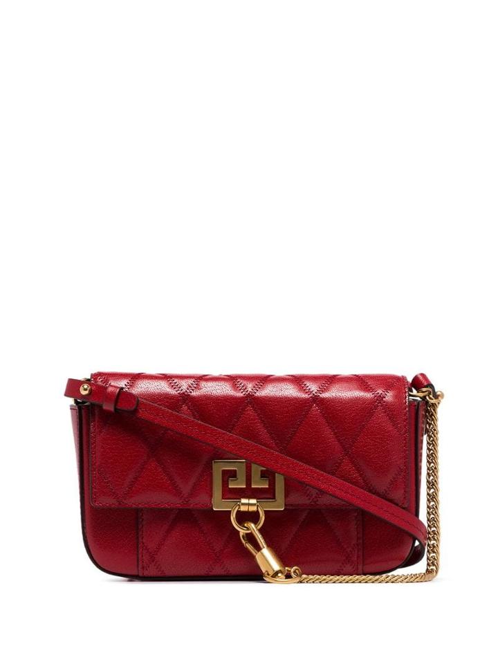 Givenchy Pocket Mini Cross-body Bag - Red