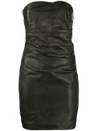 P.a.r.o.s.h. Ruched Detail Dress - Black