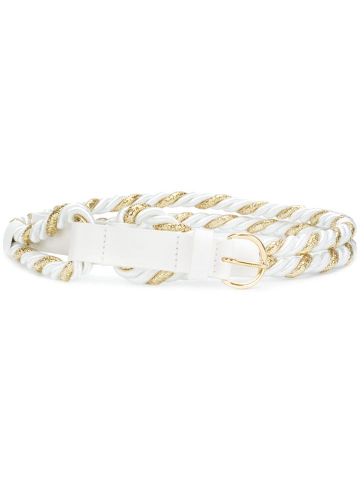 Philosophy Di Lorenzo Serafini Rope Belt - White