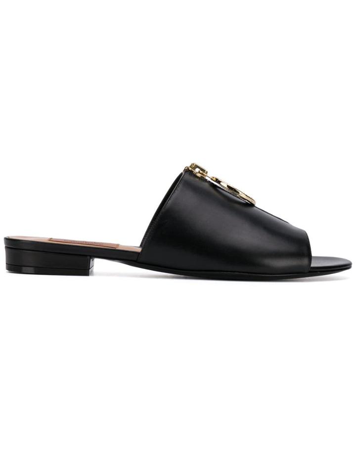 Coliac Zip Detailed Sandals - Black