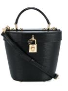 Dolce & Gabbana Bucket Crossbody Bag, Women's, Black