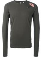 Aspesi Parachute Print T-shirt, Men's, Size: Xl, Green, Cotton
