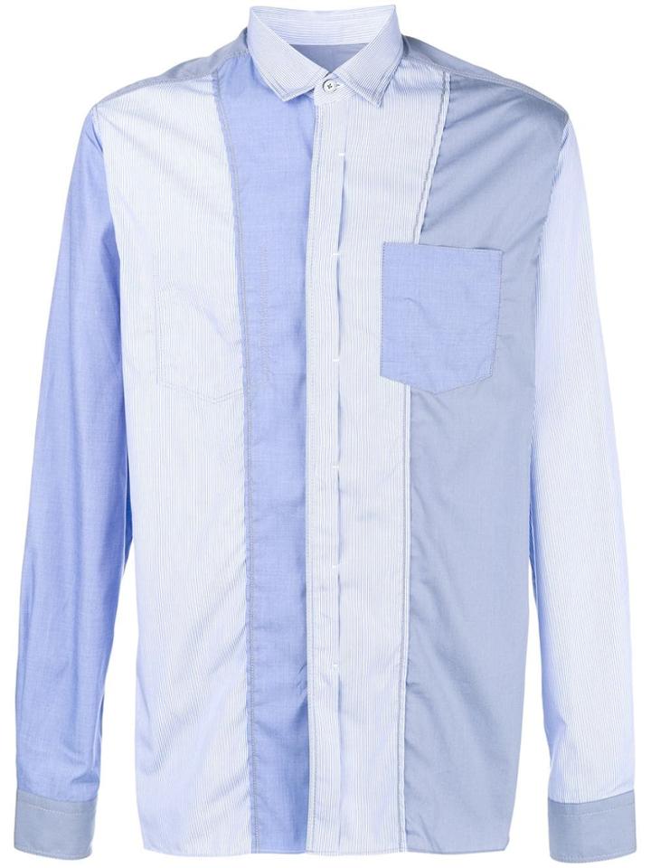 Lanvin Patched Shirt - Blue