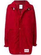 Napa By Martine Rose Hooded Button Coat - Red