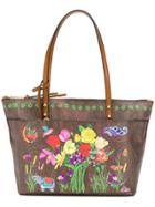 Etro Floral Tote Bag - Brown