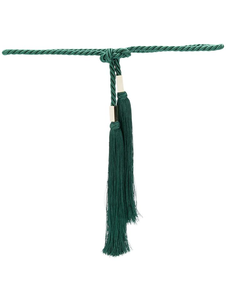 Gianluca Capannolo Tassel Belt - Green