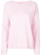 Closed Knitted Sweater - Pink
