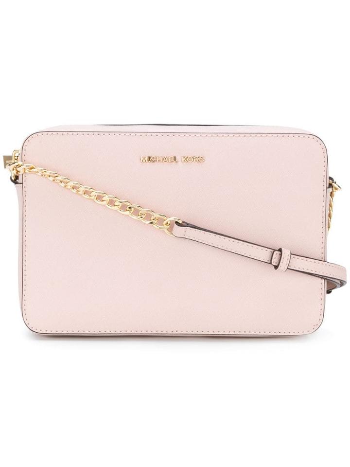 Michael Michael Kors Jet Set Large Crossbody Bag - Neutrals