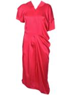 Comme Des Garçons Vintage Deconstructed Dress - Red