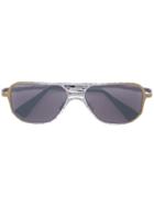 Kuboraum Square Tinted Sunglasses - Metallic