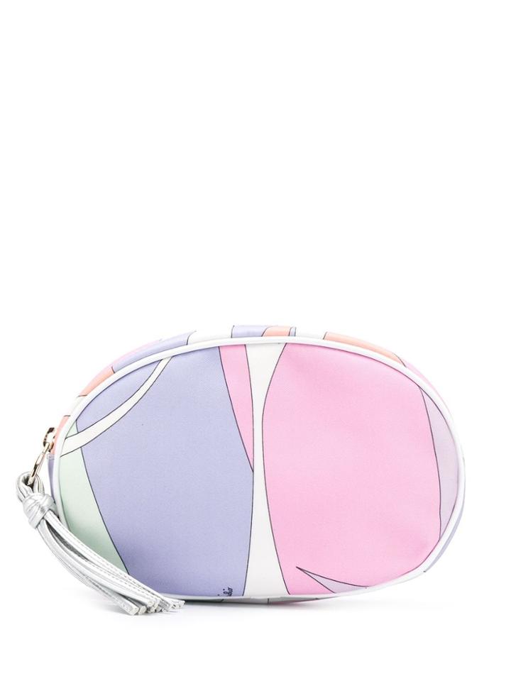 Emilio Pucci Alex Print Large Cosmetic Case - Pink