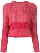 Coohem Random Cable Knit - Red