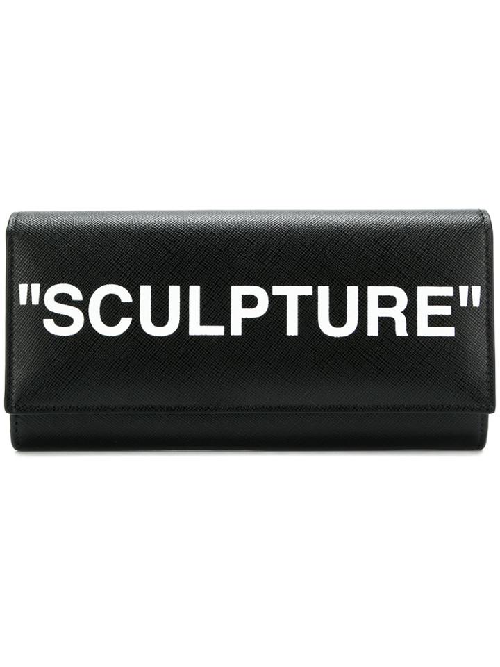 Off-white Sculpture Wallet - Black