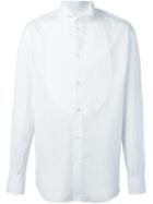 Armani Collezioni Wing Tip Collar Shirt, Men's, Size: 40, White, Cotton