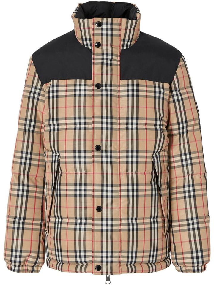 Burberry Vintage Check Pugger Jacket - Neutrals