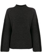 Pringle Of Scotland Ribbed Knit Sweater - Grey