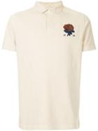 Kent & Curwen Rose Patch Polo Shirt - Neutrals
