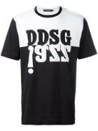 Dolce & Gabbana Ddsg Print T-shirt, Men's, Size: 52, Black, Cotton
