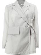 Aalto Tie Waist Jacket - Grey