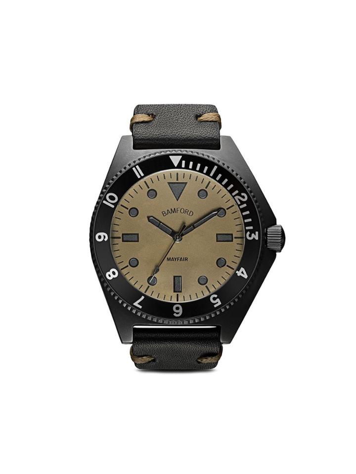 Bamford Watch Department Brown Mayfair Watch - Steel