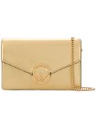 Fendi F Is Fendi Wallet On Chain Bag - Metallic