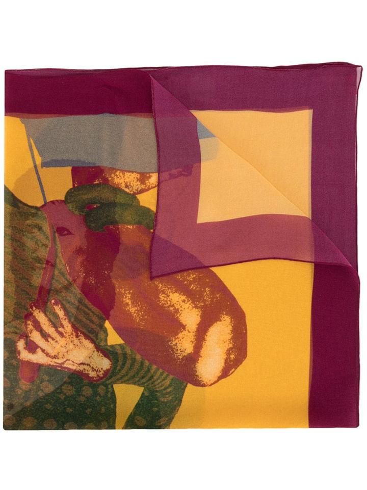 Undercover Bowie Scarf - Yellow